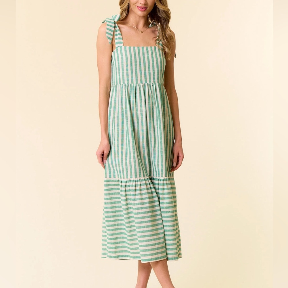 Always and Forever Striped Dress